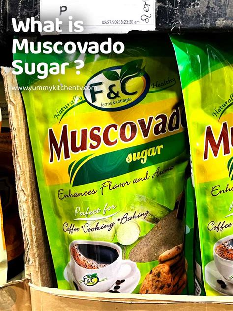 Muscovado Sugar (artisanal unrefined sugar) - Yummy Kitchen