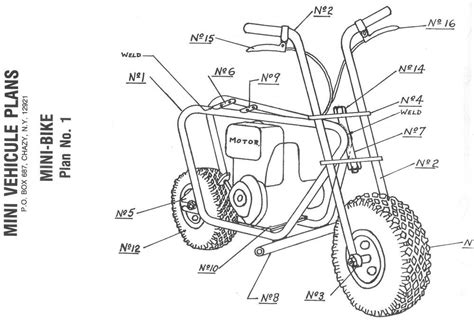 Build A Mini-Bike -Vintage Plans- PLUS "FREE" Mystery GIFT #BuildingPlans | Mini bike, Mini ...