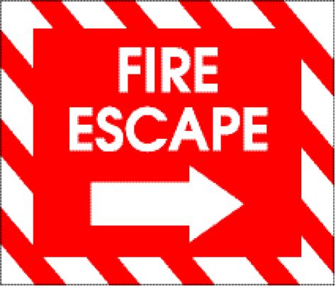 Download Sign, Fire, Escape. Royalty-Free Vector Graphic - Pixabay