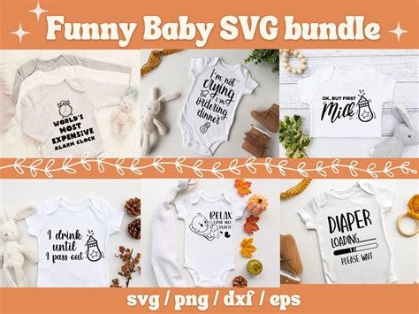 Funny Baby Svg Bundle Baby Girl Svg Baby Boy Svg Newborn Svg - Etsy