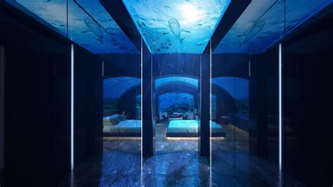 Photos: World's first glass underwater hotel suite at Conrad Maldives