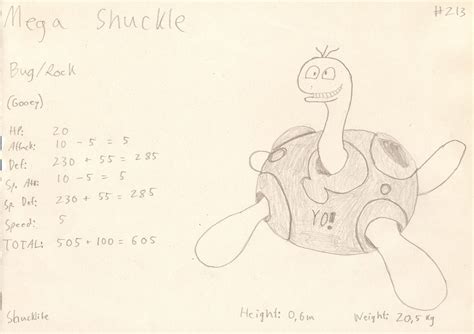 ARC's fan-made Mega Evolutions: Shuckle by ARCGaming91 on DeviantArt