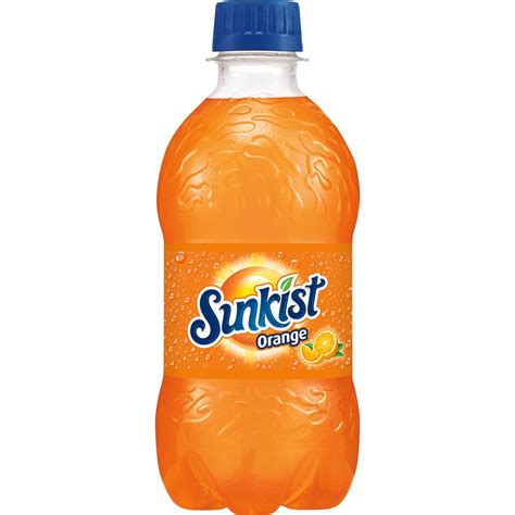 Sunkist Orange Soda, 12 fl oz bottle - Walmart.com - Walmart.com