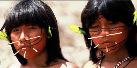 Yanomami Indian Maidens, Venezuela | Yanomami, Amazon tribe, Native american beauty