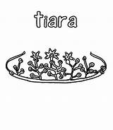Princess Crown Collection Coloring Page  NetArt sketch template