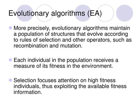 PPT - Evolutionary Algorithms PowerPoint Presentation, free download - ID:5505285