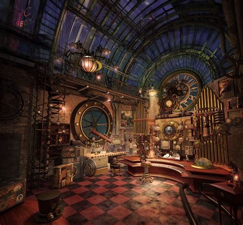 Steampunk Electro_Organ by giovani magana | Steampunk | 3D | CGSociety | Steampunk house ...