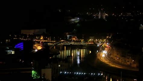 Vilnius Nightlife Stock Footage Video (100% Royalty-free) 6783922 ...