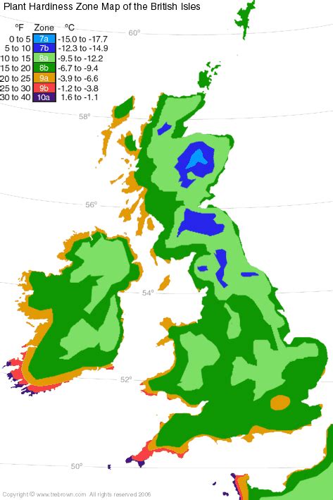 a map showing the number of plants in england