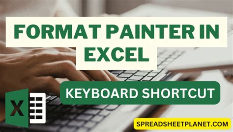 Format Painter in Excel (Shortcut)