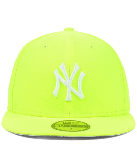 Lyst - Ktz New York Yankees Mlb C-Dub 59Fifty Cap in Yellow for Men