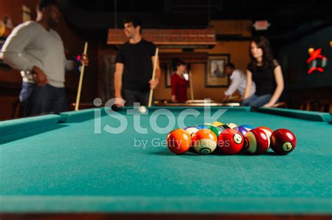 Friends Playing Pool Stock Photo | Royalty-Free | FreeImages