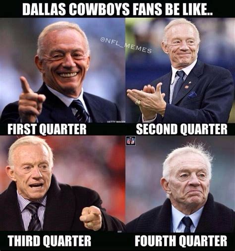 Jerry Jones and how he feels losing to the Packers! LO:! | Nfl memes ...