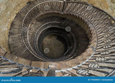 Spiral Staircase in Old Lighthouse, Interior Decoration Architecture Details Stock Image - Image ...