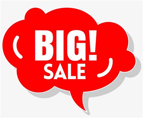 Big Sale Png - Sale Clipart Transparent Transparent PNG - 2091x1625 - Free Download on NicePNG