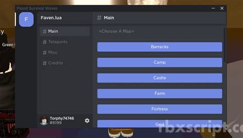 Flood Survival Waves | Choose Maps, Infinity Jump, Teleports Scripts | RbxScript