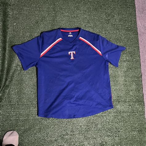 Vintage Texas Rangers Jersey 😍🔥 -Sized as XL, fits... - Depop