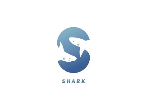 Letter S shark | Shark, Shark logo, Lettering