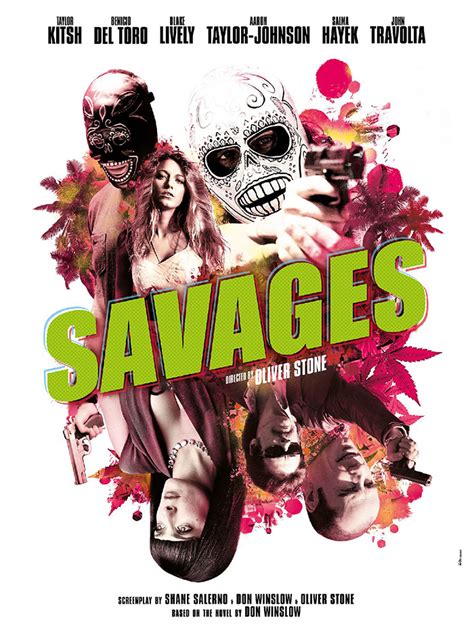 Savages by Dreano - Home of the Alternative Movie Poster -AMP-