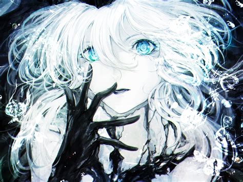 Female White Hair Anime Character - Anime Wallpaper HD