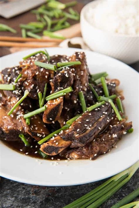 Korean Short Ribs (Slow Cooker Recipe) - House of Nash Eats