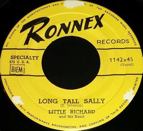 Little Richard - Long Tall Sally (1956, Vinyl) | Discogs