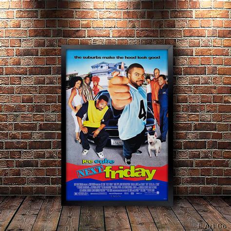 Next Friday Movie Poster Framed and Ready to Hang. - Etsy