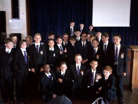 Rehman speaks to over 200 students at The Howard School | Rehman Chishti MP