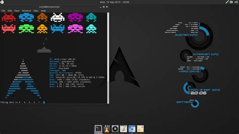 Cool Blue! ~ Arch Linux with XFCE. by popilol on DeviantArt