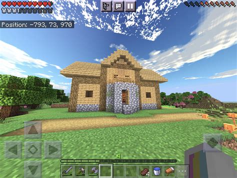 Has anybody else seen this house in a village before? It some sort of library. : r/Minecraft