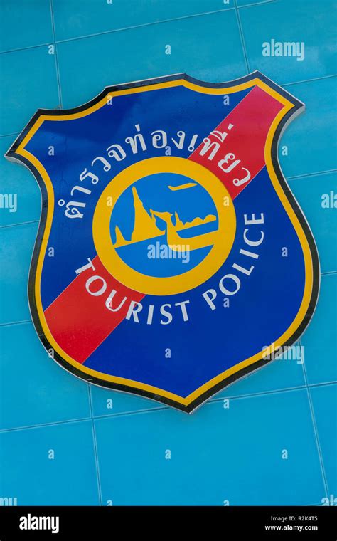 Thailand tourist police hi-res stock photography and images - Alamy