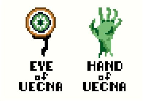 Hand of Vecna Eye of Vecna Cross Stitch D&D RPG Embroidery - Etsy