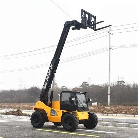 Sanraj THSJ03/THFC Telescopic Handler Forklift Crane, Capacity: 15-20 ...