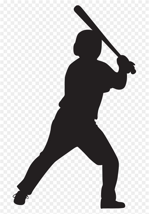 Download Baseball Player Silhouette Clipart Baseball Clip Art - Batter Clipart - FlyClipart