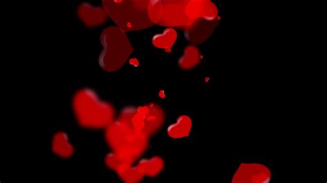 Red Heart Black Backgrounds - Wallpaper Cave