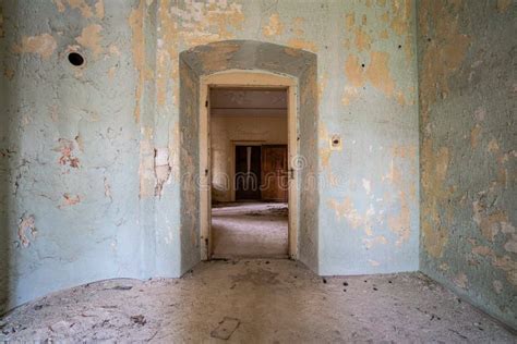 Interior of an Abandoned Castle Stock Image - Image of forgotten ...