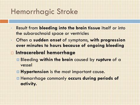 Management Of Hemorrhagic Stroke : Stroke care management algorithm (adapted from the 2012 ...