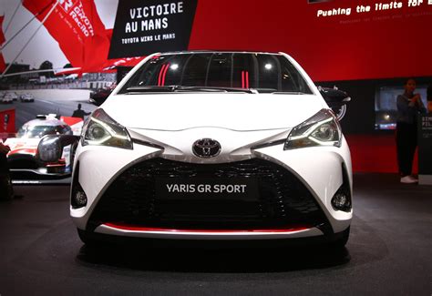 Toyota Yaris GR Sport revealed at 2018 Paris auto show