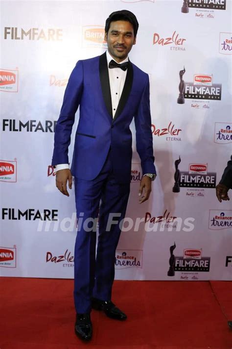 Dhanush was seen at the 62nd South Filmfare Awards Photo