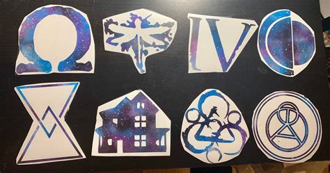 Coheed and Cambria Album Logo Symbols Decal Set Full Set | Etsy