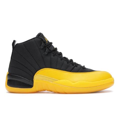 Jordan 12 Retro "Black University Gold"