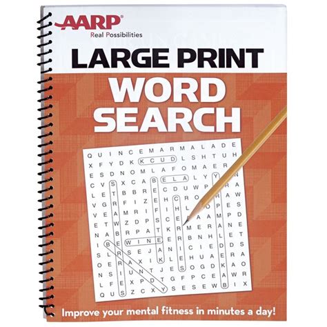 AARP Large Print Word Search - Walmart.com - Walmart.com