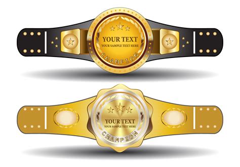 Championship belt clipart - Clipground