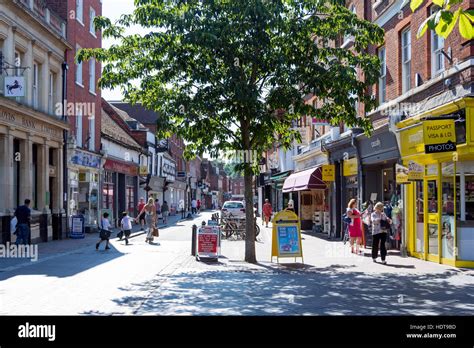 Godalming High Street, Godalming, Surrey, England, United Kingdom Stock ...