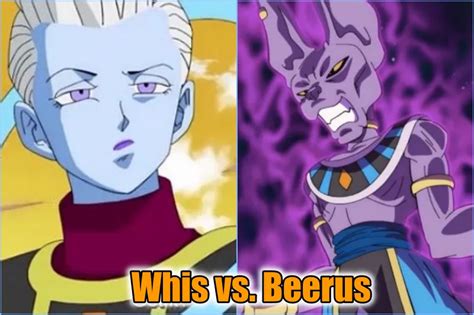 Is Whis Stronger than Beerus? Whis vs. Beerus, Based on Dragon Ball ...