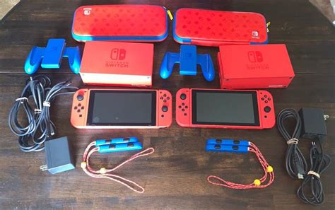 Nintendo Switch Red and Blue Lot of 2 on Mercari | Nintendo switch ...