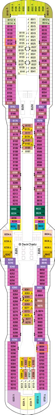 Royal Caribbean Ovation of the Seas Cruise Ship: Deck Plans on Cruise ...