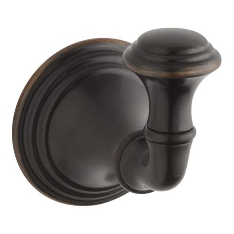 KOHLER Devonshire 1-Hook Oil Rubbed Bronze Towel Hook at Lowes.com