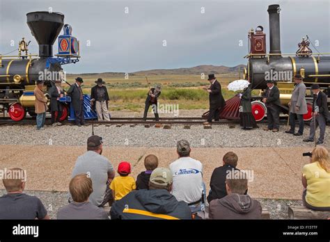 Promontory Summit, Utah - Golden Spike National Historic Site, where ...