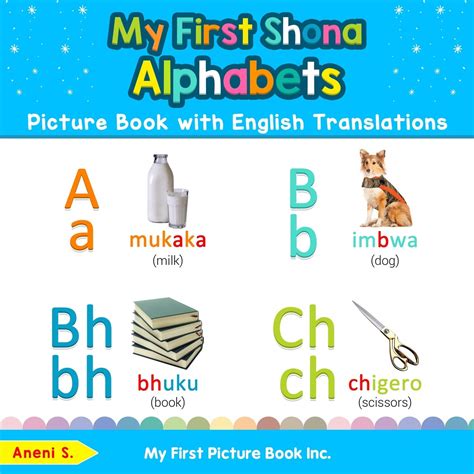 Buy My First Shona Alphabets Picture Book with English Translations ...